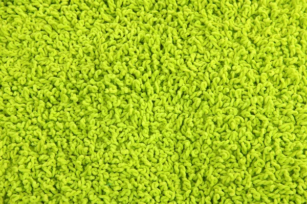 羊毛質の緑枕クローズ アップ背景 — ストック写真