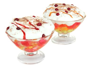 smakelijke gelei geïsoleerd op wit