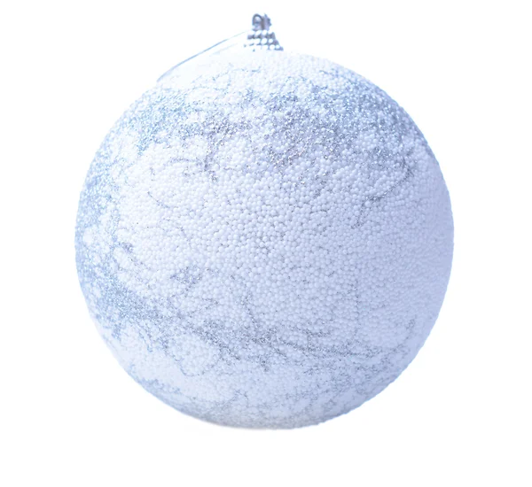 Christmas ball, isolerad på vit — Stockfoto