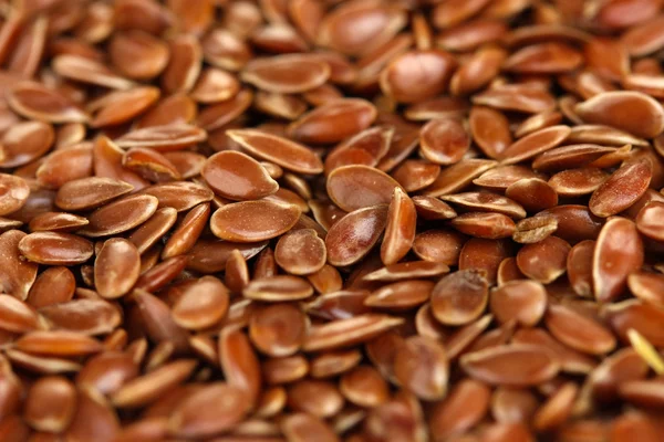 Flax seeds background — Stock Photo, Image