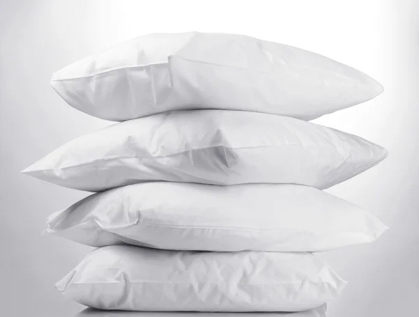 Pillows, on grey background — Stock Photo, Image