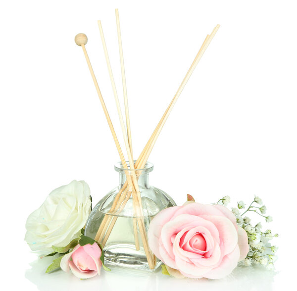 Aromatic sticks for home isolated on white