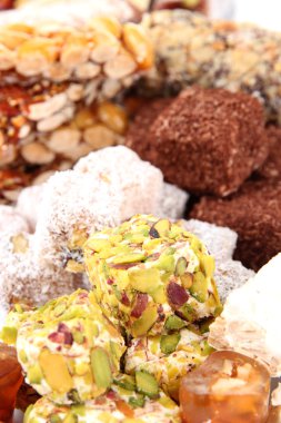 lezzetli tatlılar oriental, yakın çekim