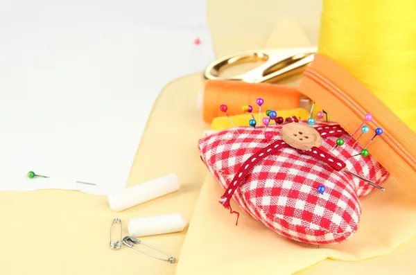 Mode ontwerp van hulpmiddelen voor naaien — Stockfoto