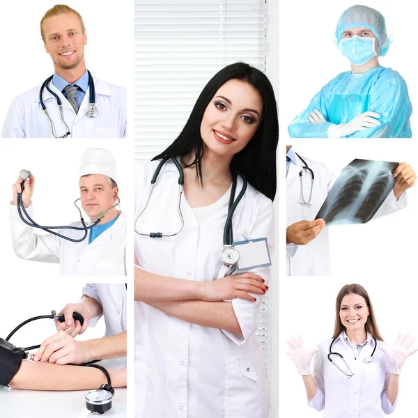 Medicinska begrepp collage — Stockfoto