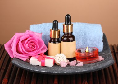 Spa kahverengi zemin ayarı