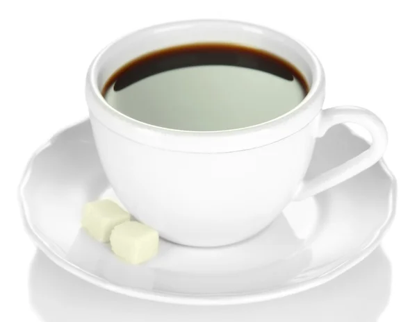 Kaffeetasse isoliert auf weiß — Stockfoto