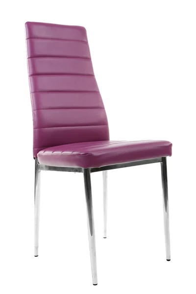 Moderner Stuhl in Farbe, isoliert auf weiß — Stockfoto