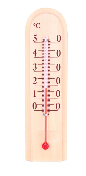 Thermometer geïsoleerd op wit — Stockfoto