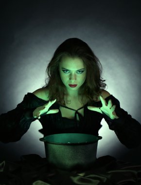 Cadılar bayramında koyu arka plan