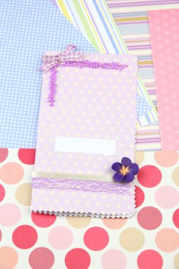 güzel el yapımı kart ve kağıt scrapbooking için