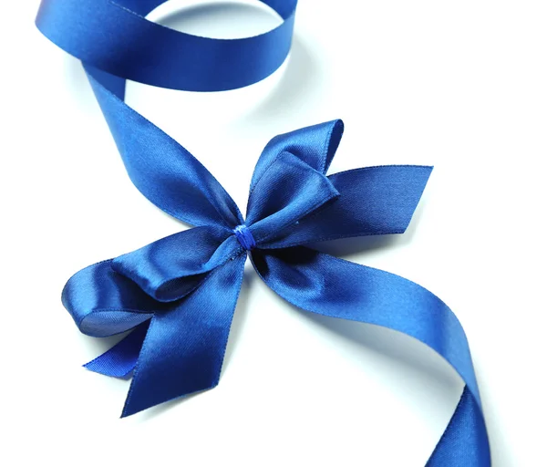 Color gift satin ribbon bow — Stock Photo, Image