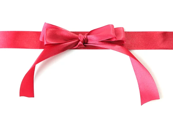 Color gift satin ribbon bow Stock Photo