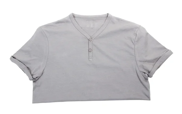 T-shirt homme sur blanc — Photo