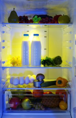 buzdolabı kadar dolu