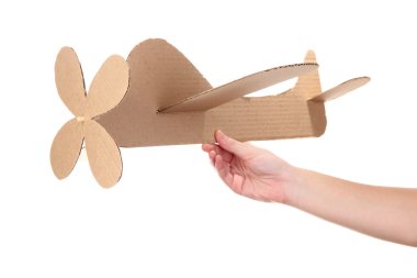 oyuncak uçak beyazda izole edildi