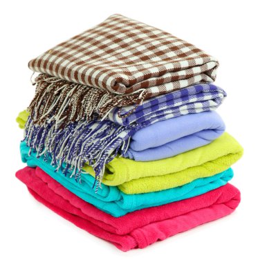 beyaz izole renkli kareli