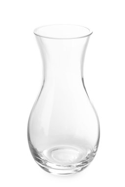 Cam Vazoda beyaz izole,