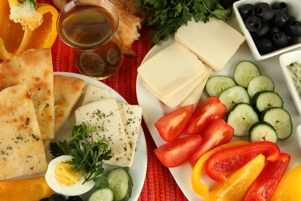 Traditioneel Turks ontbijt dicht omhoog — Stockfoto