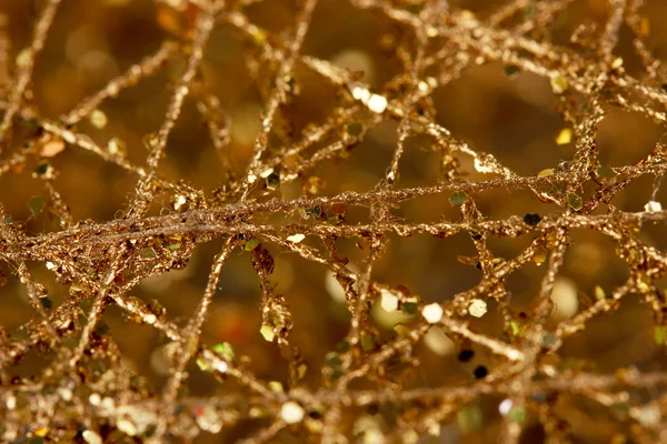 Fundo com fio de ouro — Fotografia de Stock