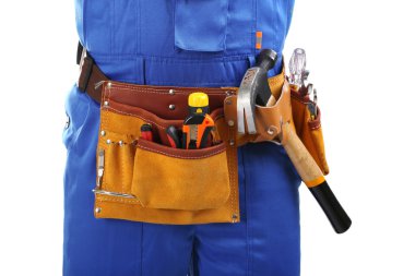 Foreman'ın üzerinde beyaz izole