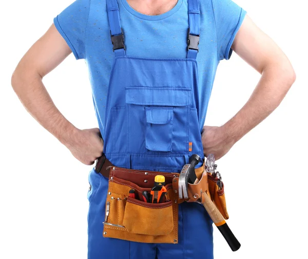 Foreman'ın üzerinde beyaz izole