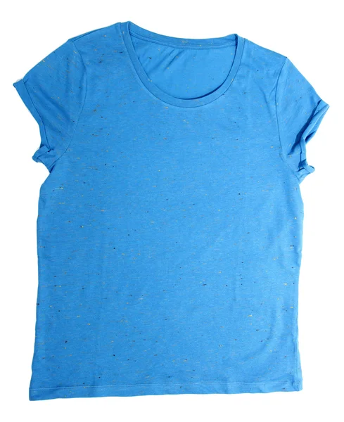 Male t-shirt isolated on white — Stock Photo, Image