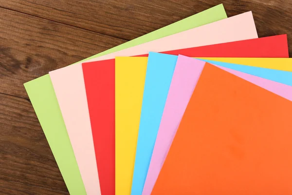 Kolorowy karton na stół szczegół — Zdjęcie stockowe