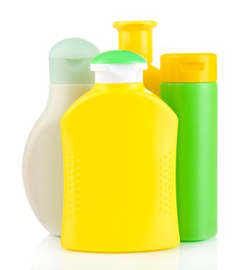 Bebek kozmetik, üzerinde beyaz izole