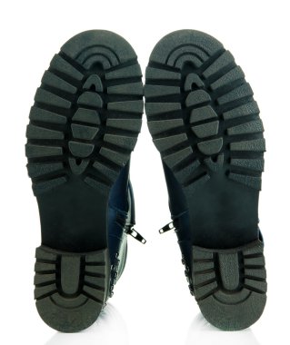 tabanı üzerinde beyaz izole çizme