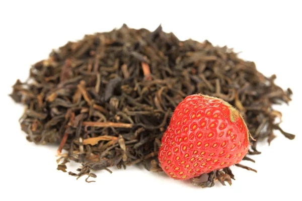 Té seco de bayas aislado en blanco — Foto de Stock