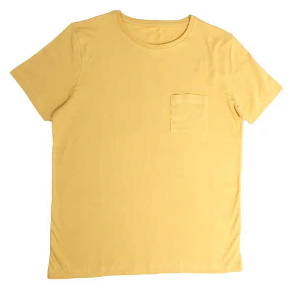 Camiseta masculina aislada en blanco — Foto de Stock