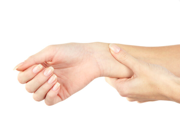 Измерение импульса, изолированного на белом
