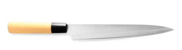 Couteau de cuisine isolé sur blanc — Photo