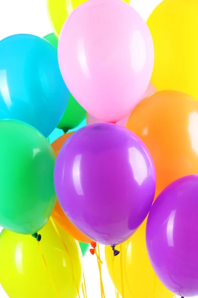 Colorful balloons close-up background — Stock Photo, Image