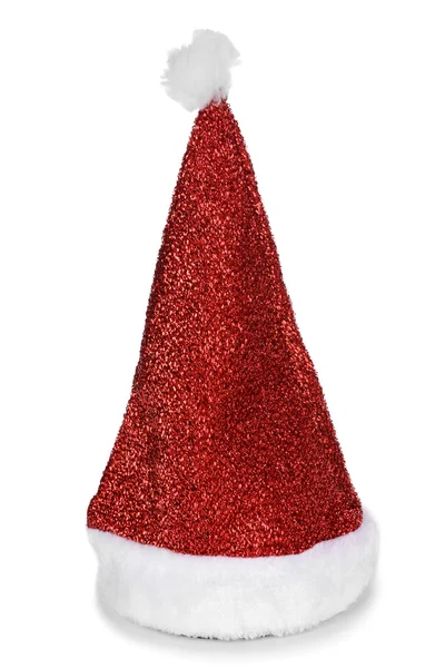 Christmas hat isolated on white — Stock Photo, Image