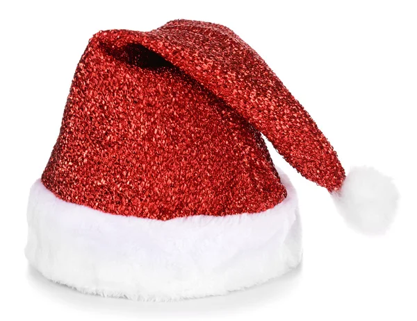 Christmas hat isolated on white — Stock Photo, Image