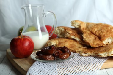 Ramazan tablonun kavramsal fotoğraf
