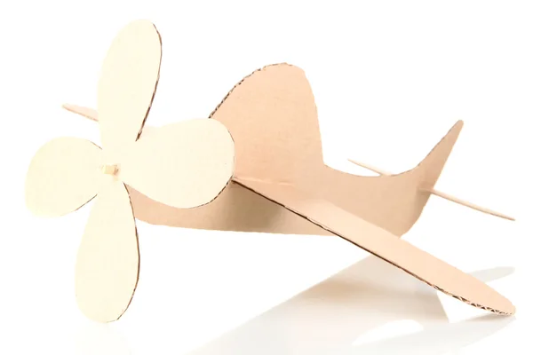Toy airplane isolated on white — Stock Photo, Image