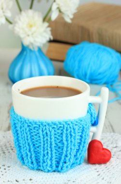 örme meselesinde fincanla yakın çekim