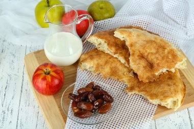 Ramazan tablonun kavramsal fotoğraf