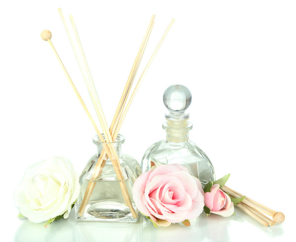 Aromatic sticks for home isolated on white