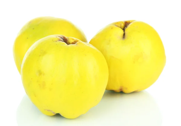 Sweet quinces isolated on white — Stock Photo, Image
