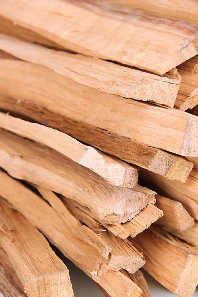 Stos drewna opałowego z bliska — Zdjęcie stockowe