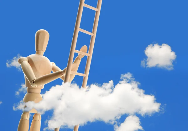 Ladder to the sky — Stock Photo, Image