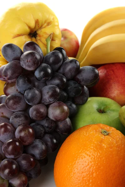 Composition of different fruits close up — Stock Photo, Image