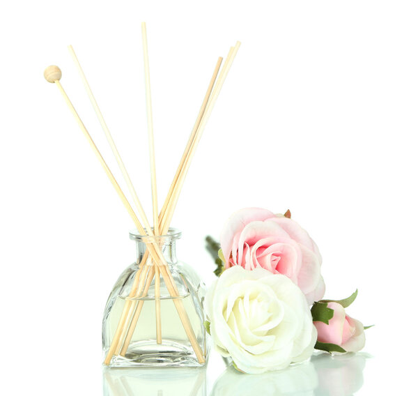 Aromatic sticks for home isolated on white