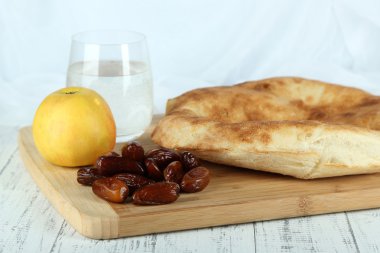 Ramazan tablonun kavramsal fotoğraf