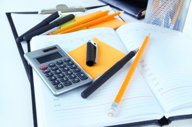 ofis malzemeleri yakın çekim