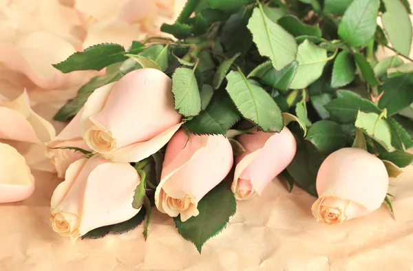 Schöner Strauß Rosen, aus nächster Nähe — Stockfoto